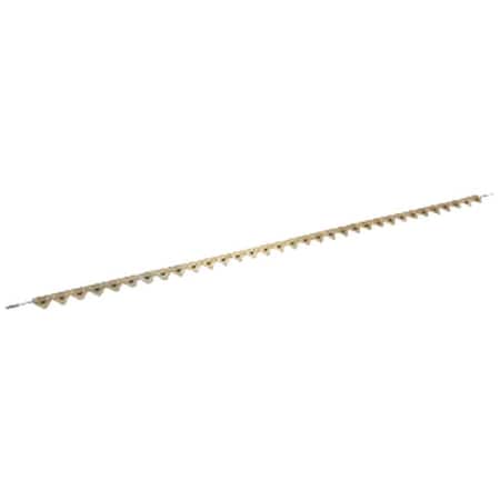 Aftermarket 9-1/2, Chrome 11ga Coarse Serrated, Bolt-On, Mid-Segment A-AH213829-AI